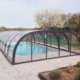 Abri piscine Abridéal pour piscine en coque polyester Alliance Piscines - Rêve de Piscine & Spa Carquefou La Baule Loire Atlantique (44)