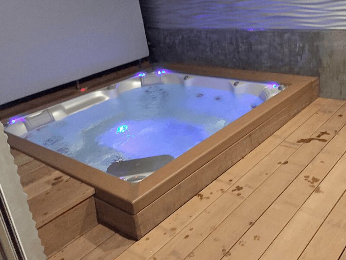 Spa Jacuzzi J-LXL encastré à Nantes Doulon - Rêve de Piscine & Spa à Nantes Carquefou La Baule Loire Atlantique (44)