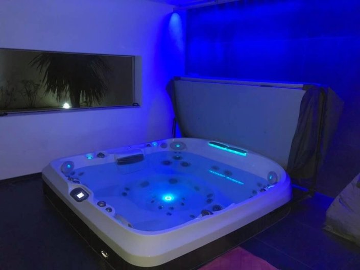 Aménagement d'une piscine Célestine et d'un Spa Jacuzzi à Nantes Centre - Rêve de Piscine & Spa Nantes Carquefou La Baule (44)