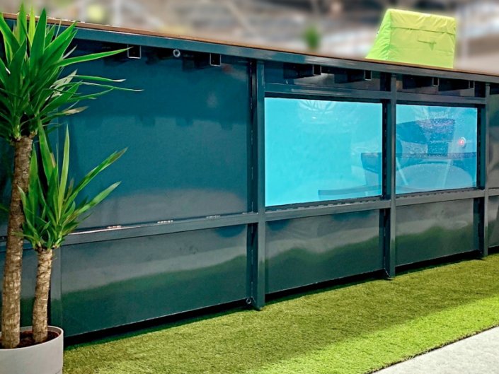 Piscine aquarium en métal Le Bassin Français à Nantes - Rêve de Piscine & Spa à Nantes Carquefou La Baule Loire Atlantique (44)