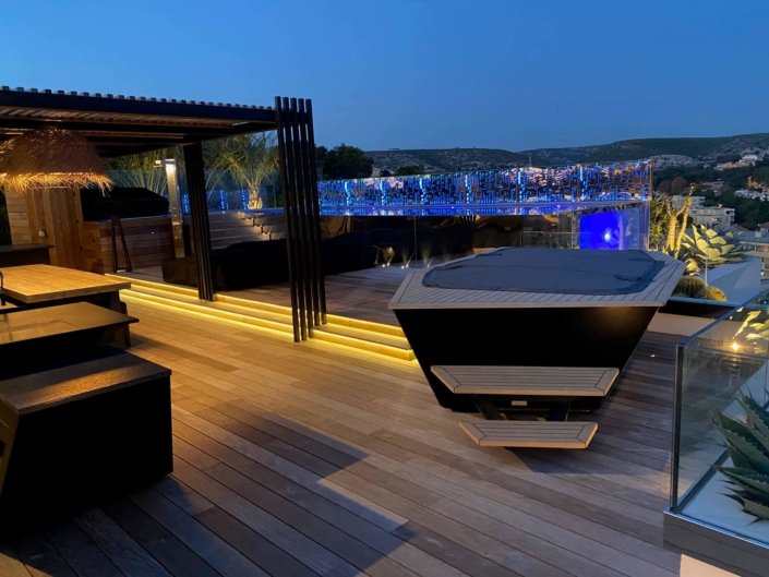 Piscine inox Le Bassin Français à La Baule - Rêve de Piscine & Spa à Nantes Carquefou La Baule Loire Atlantique (44)